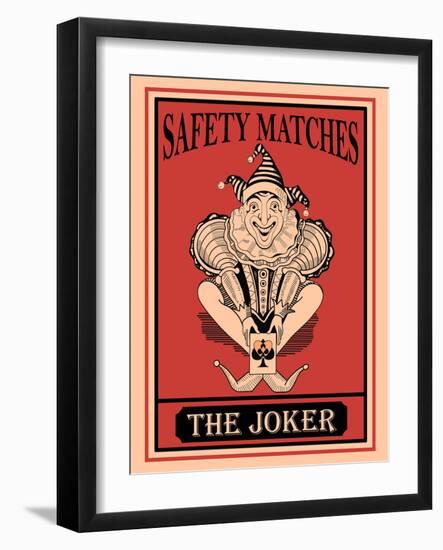 Joker Safety Matches-Mark Rogan-Framed Art Print