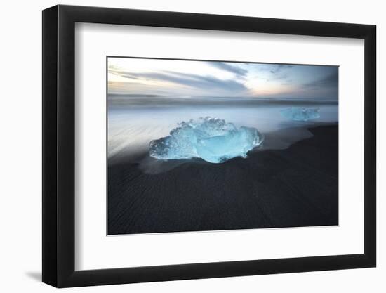 Jokulsarlon Ice-Philippe Manguin-Framed Photographic Print