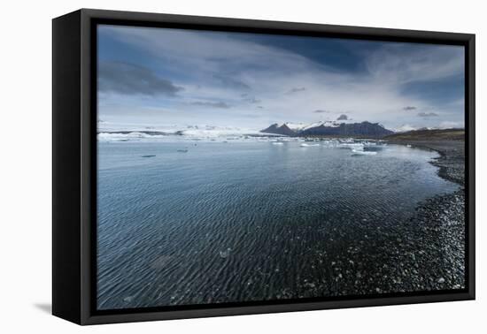 Jokulsarlon, Iceland, Polar Regions-Bill Ward-Framed Premier Image Canvas