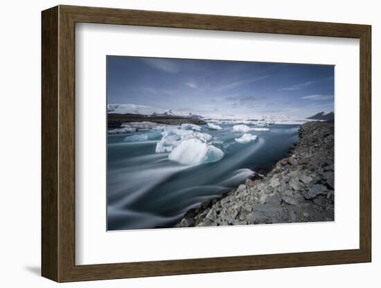 Jokulsarlon, Iceland, Polar Regions-Bill Ward-Framed Photographic Print