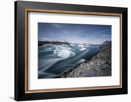 Jokulsarlon, Iceland, Polar Regions-Bill Ward-Framed Photographic Print