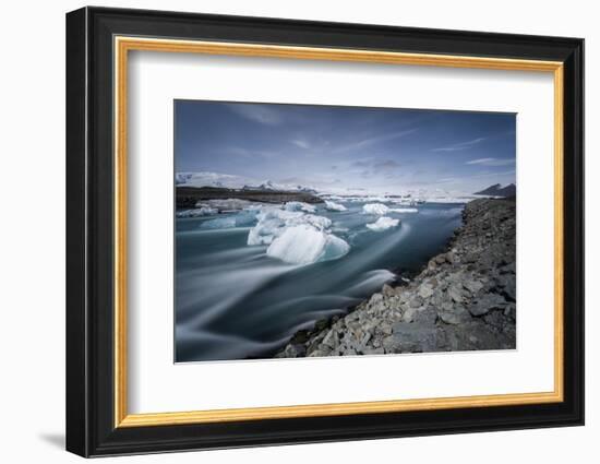 Jokulsarlon, Iceland, Polar Regions-Bill Ward-Framed Photographic Print