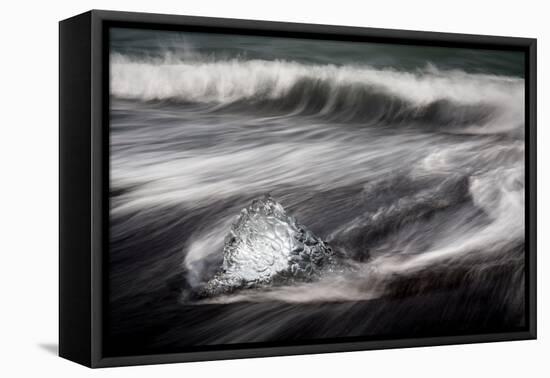 Jokulsarlon, Iceland, Polar Regions-Bill Ward-Framed Premier Image Canvas