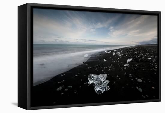 Jokulsarlon, Iceland, Polar Regions-Bill Ward-Framed Premier Image Canvas