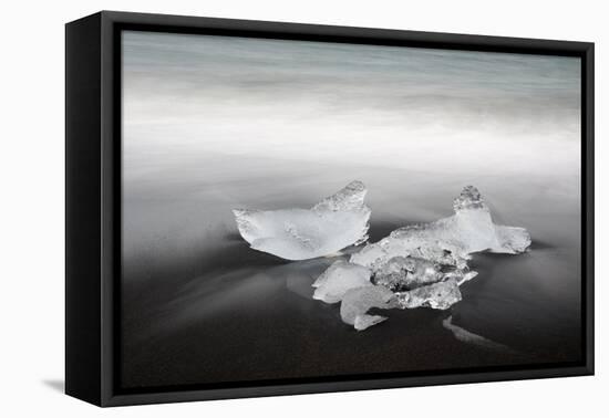 Jokulsarlon, Iceland, Polar Regions-Bill Ward-Framed Premier Image Canvas