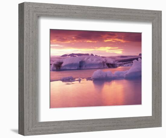 Jokulsarlon Lagoon, Iceland-Art Wolfe-Framed Photographic Print