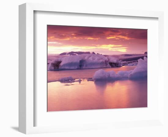 Jokulsarlon Lagoon, Iceland-Art Wolfe-Framed Photographic Print