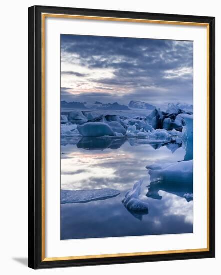 Jokulsarlon, South Iceland, Iceland, Polar Regions-Ben Pipe-Framed Photographic Print