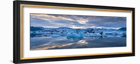 Jokulsarlon, South Iceland, Polar Regions-Ben Pipe-Framed Photographic Print