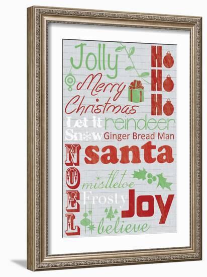 Jolly 2-Lauren Gibbons-Framed Art Print