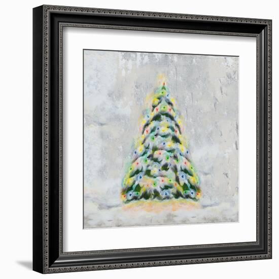 Jolly Christmas Tree-Tiffany Hakimipour-Framed Art Print
