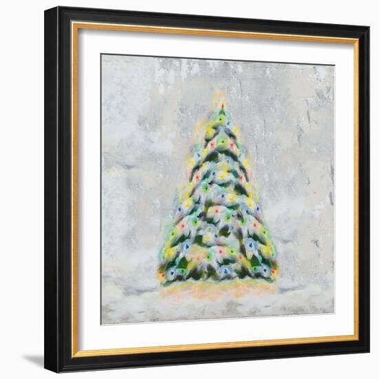 Jolly Christmas Tree-Tiffany Hakimipour-Framed Art Print