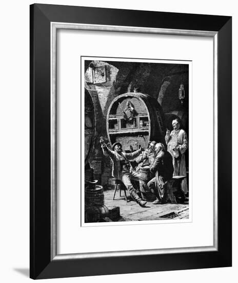 Jolly Companions, 1882-Eduard Von Grutzner-Framed Giclee Print