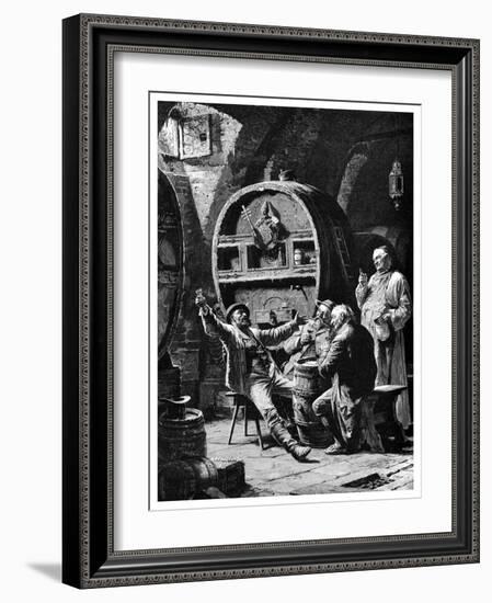 Jolly Companions, 1882-Eduard Von Grutzner-Framed Giclee Print