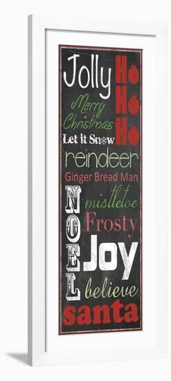 Jolly Merry Christmas-Lauren Gibbons-Framed Art Print