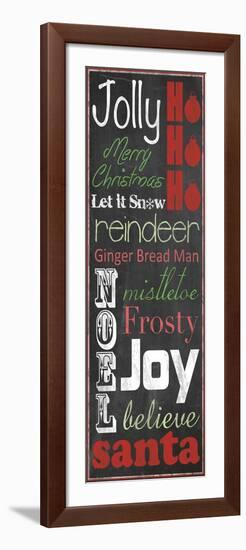 Jolly Merry Christmas-Lauren Gibbons-Framed Art Print