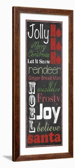 Jolly Merry Christmas-Lauren Gibbons-Framed Art Print