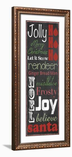 Jolly Merry Christmas-Lauren Gibbons-Framed Art Print