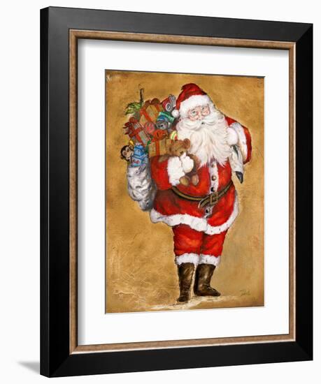 Jolly Night on Gold-Patricia Pinto-Framed Art Print