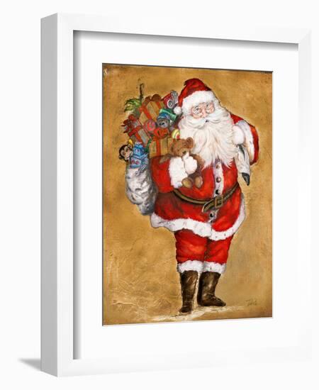 Jolly Night on Gold-Patricia Pinto-Framed Art Print