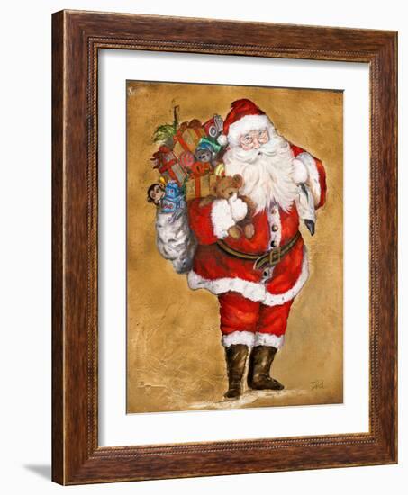 Jolly Night on Gold-Patricia Pinto-Framed Art Print