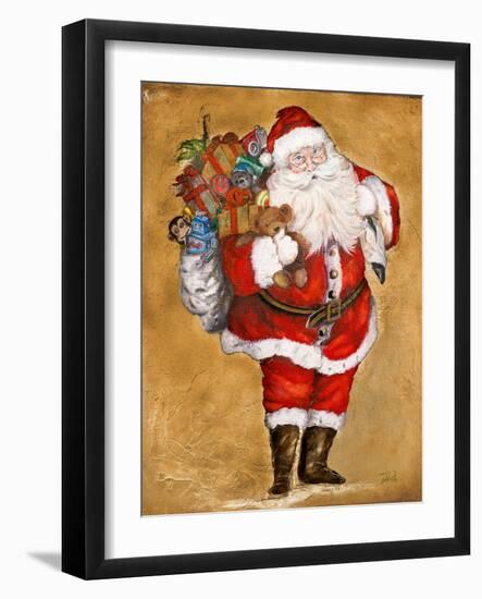 Jolly Night on Gold-Patricia Pinto-Framed Art Print