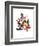 Jolly Postman-Norman Rockwell-Framed Giclee Print