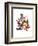 Jolly Postman-Norman Rockwell-Framed Giclee Print