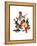 Jolly Postman-Norman Rockwell-Framed Premier Image Canvas