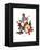 Jolly Postman-Norman Rockwell-Framed Premier Image Canvas