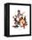 Jolly Postman-Norman Rockwell-Framed Premier Image Canvas