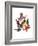 Jolly Postman-Norman Rockwell-Framed Giclee Print