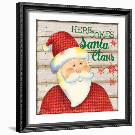 Jolly Santa I-Paul Brent-Framed Art Print