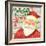 Jolly Santa IV-Paul Brent-Framed Art Print