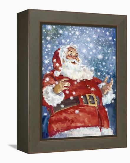 Jolly Santa-Hal Frenck-Framed Premier Image Canvas