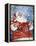 Jolly Santa-Hal Frenck-Framed Premier Image Canvas