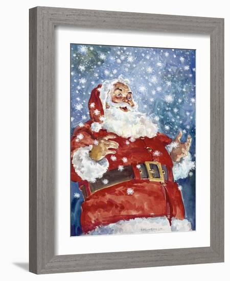 Jolly Santa-Hal Frenck-Framed Giclee Print