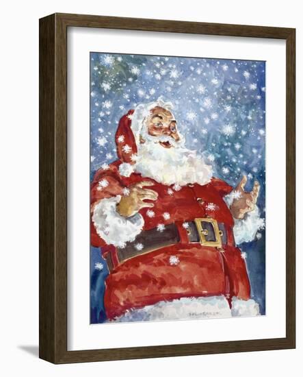 Jolly Santa-Hal Frenck-Framed Giclee Print