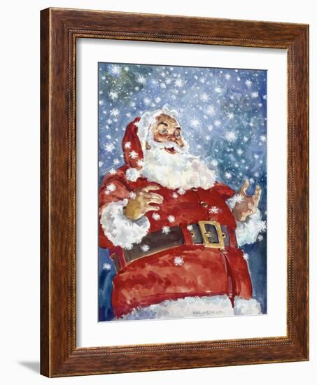 Jolly Santa-Hal Frenck-Framed Giclee Print