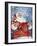Jolly Santa-Hal Frenck-Framed Giclee Print