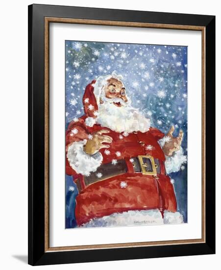 Jolly Santa-Hal Frenck-Framed Giclee Print