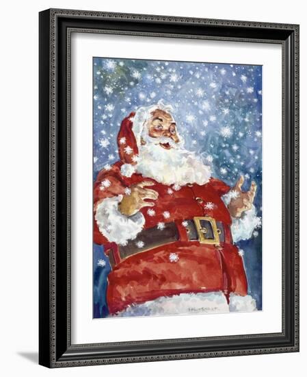 Jolly Santa-Hal Frenck-Framed Giclee Print