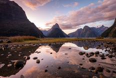 The Fiordland National Park is the Largest Park of New Zealand with Spectacular Ice Carved Fiords,-jon chica parada-Photographic Print