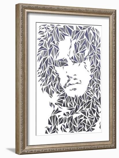 Jon Snow-Cristian Mielu-Framed Premium Giclee Print