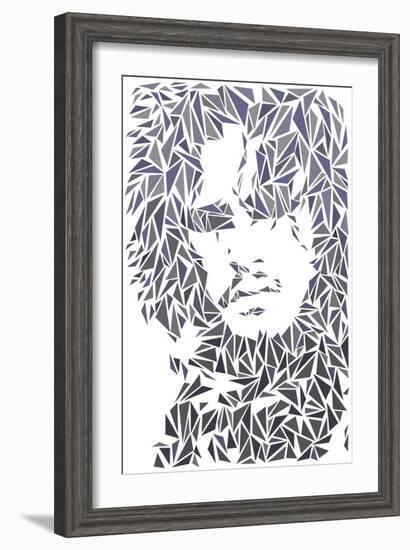 Jon Snow-Cristian Mielu-Framed Premium Giclee Print