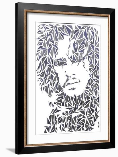 Jon Snow-Cristian Mielu-Framed Premium Giclee Print