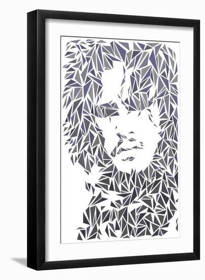 Jon Snow-Cristian Mielu-Framed Premium Giclee Print