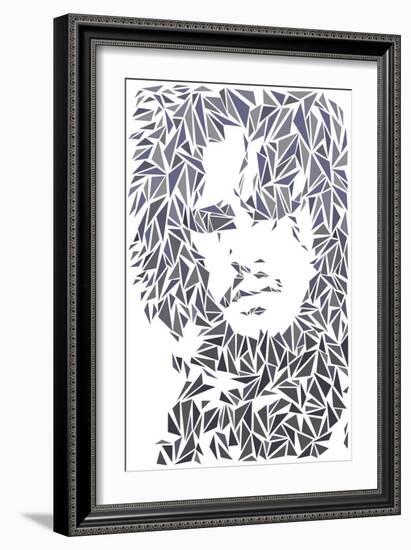 Jon Snow-Cristian Mielu-Framed Premium Giclee Print