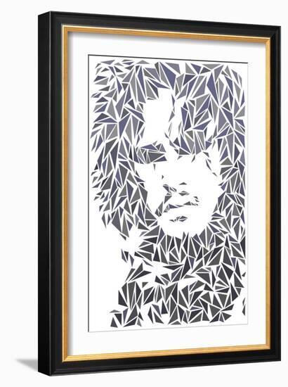 Jon Snow-Cristian Mielu-Framed Premium Giclee Print