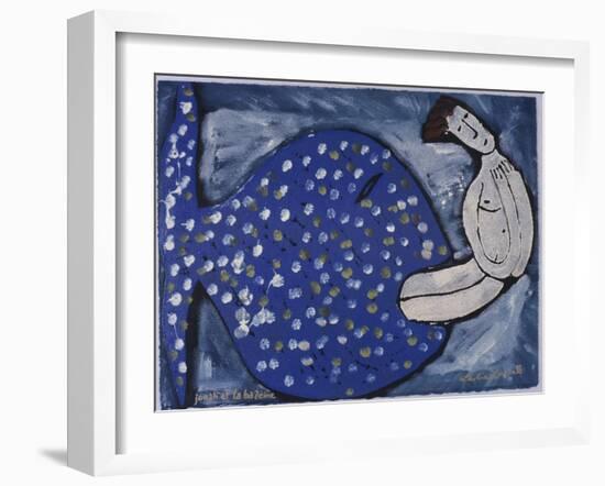 Jonah and the Whale-Leslie Xuereb-Framed Giclee Print